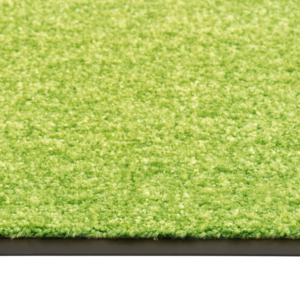 vidaXL Πατάκι Εισόδου Πλενόμενο Πράσινο 120 x 180 εκ.