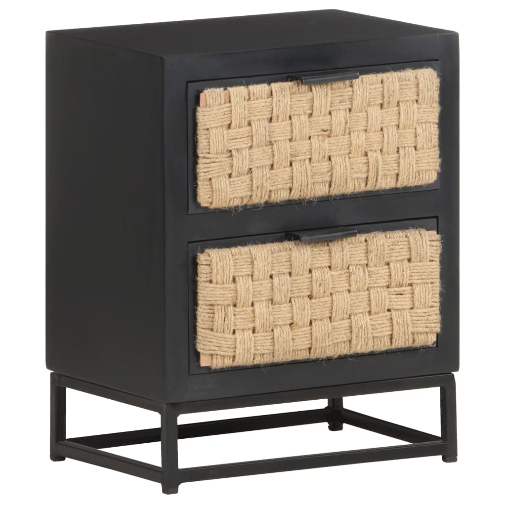 vidaXL Κομοδίνο 40 x 30 x 50 εκ. από Μασίφ Ξύλο Μάνγκο