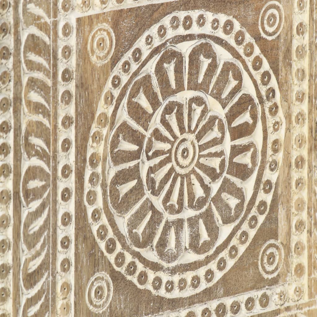 vidaXL Τραπεζάκι Σαλονιού 90 x 50 x 35 εκ. από Μασίφ Ξύλο Μάνγκο