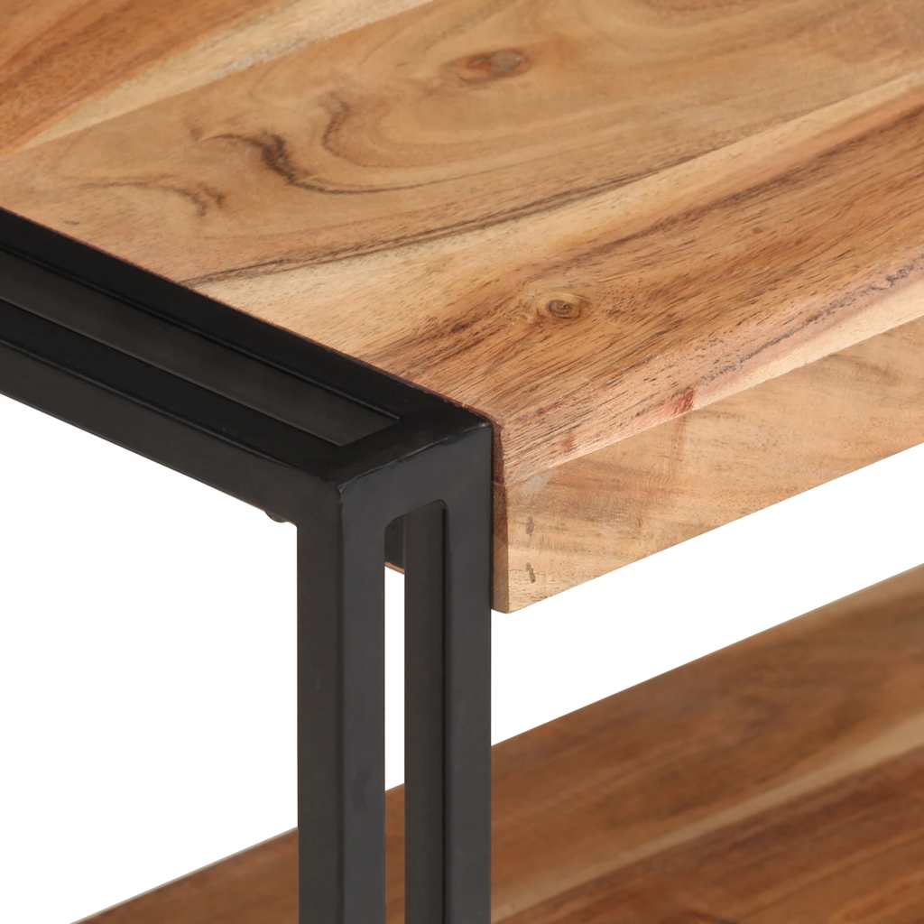 vidaXL Έπιπλο Τηλεόρασης 120 x 30 x 40 εκ. από Μασίφ Ξύλο Ακακίας