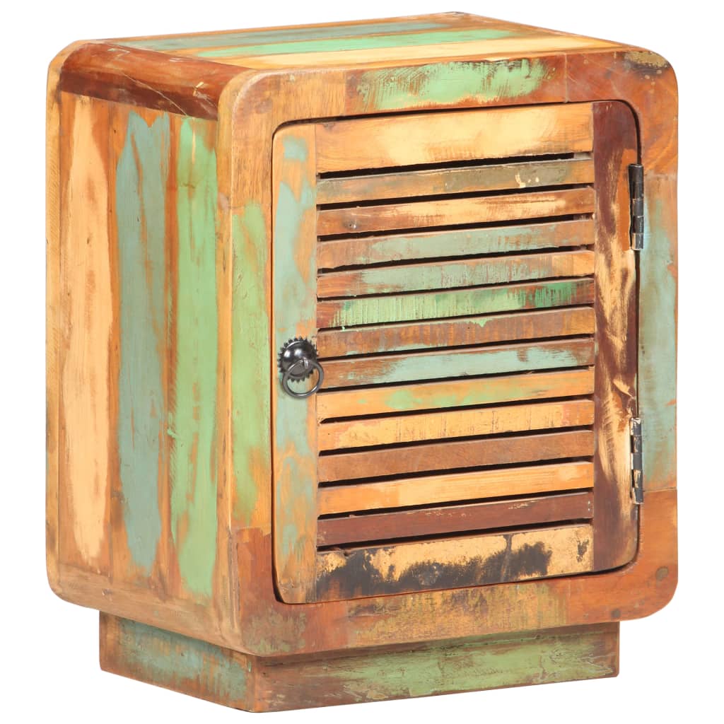 vidaXL Κομοδίνο 40 x 30 x 50 εκ. από Μασίφ Ανακυκλωμένο Ξύλο