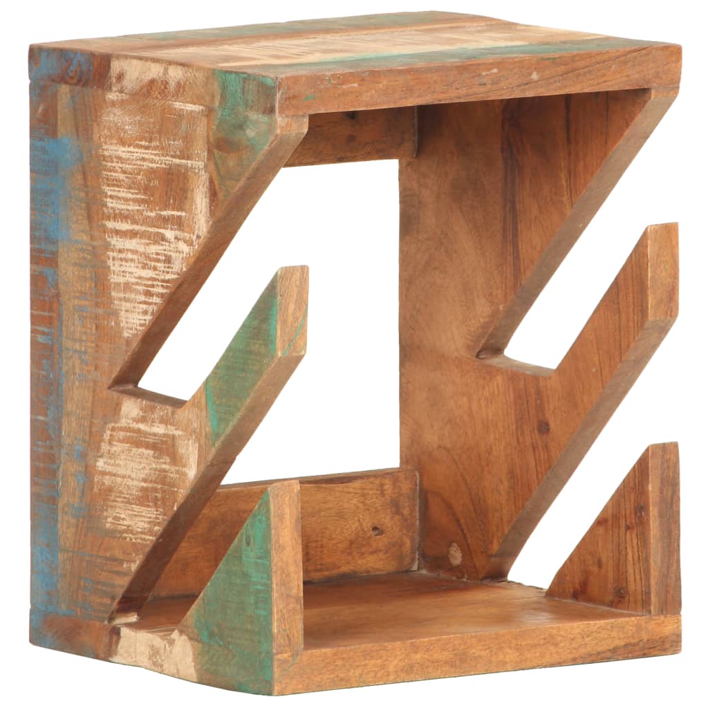 vidaXL Βάση Skateboard Επιτοίχια 25x20x30 εκ. Μασίφ Ανακυκλωμένο Ξύλο