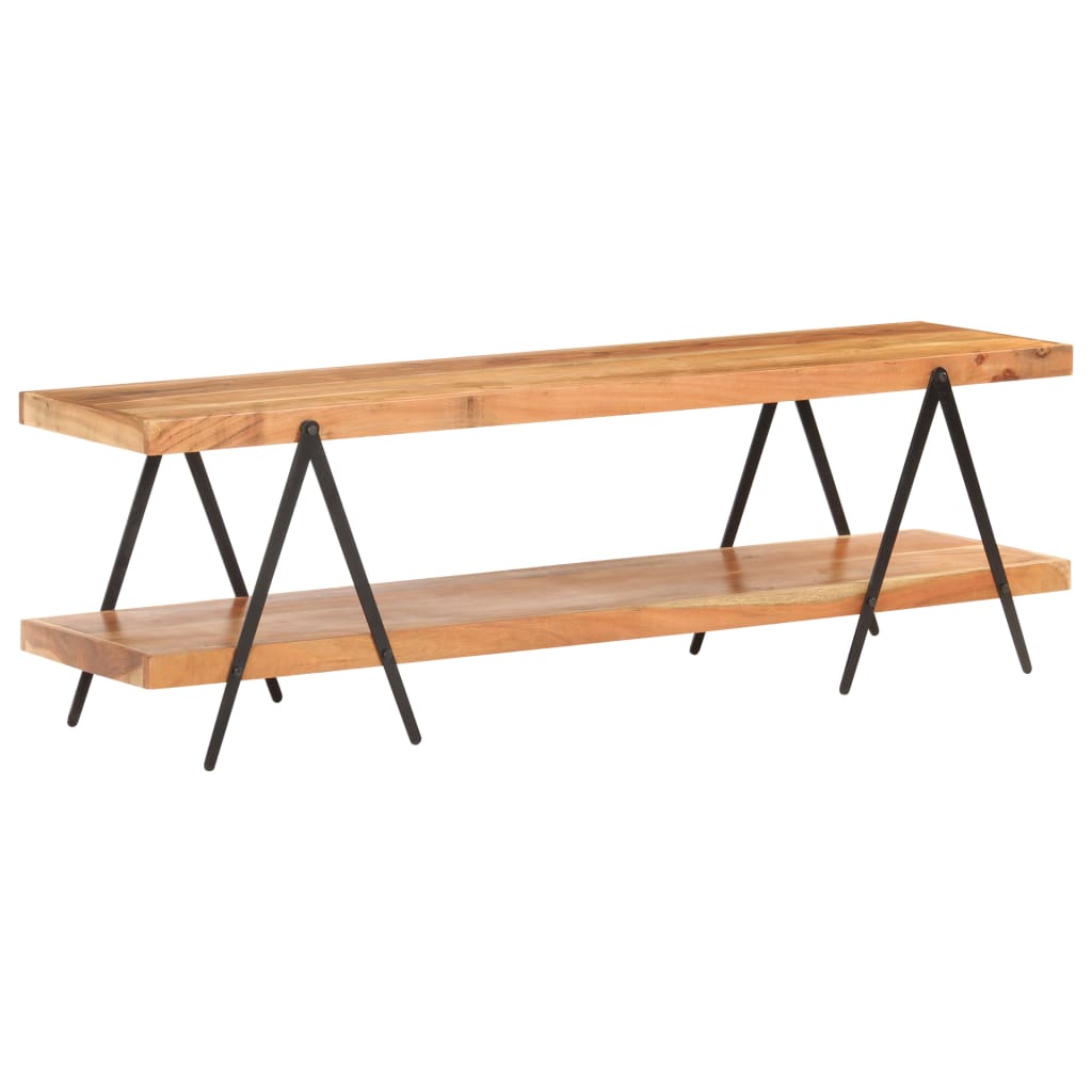 vidaXL Έπιπλο Τηλεόρασης 160 x 40 x 50 εκ. από Μασίφ Ξύλο Ακακίας