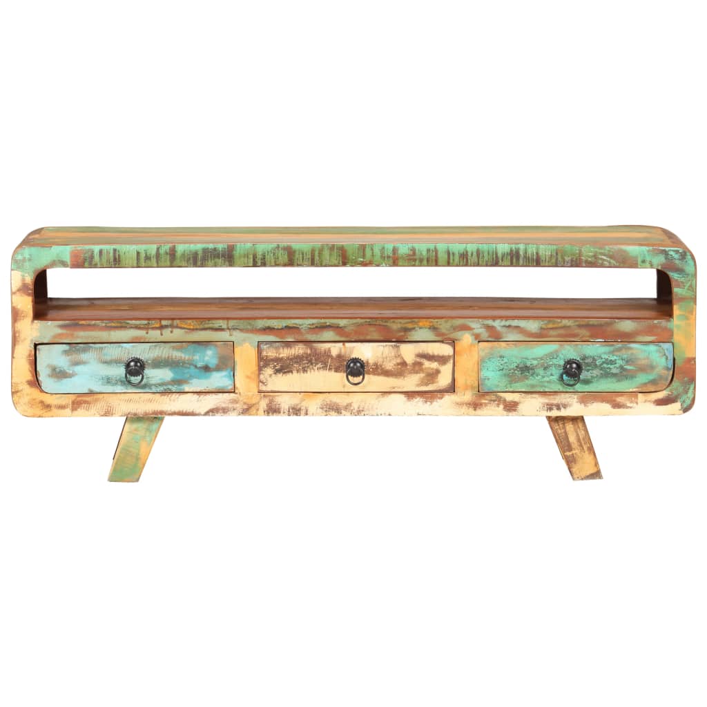 vidaXL Έπιπλο Τηλεόρασης 117 x 30 x 41 εκ. από Μασίφ Ανακυκλωμένο Ξύλο