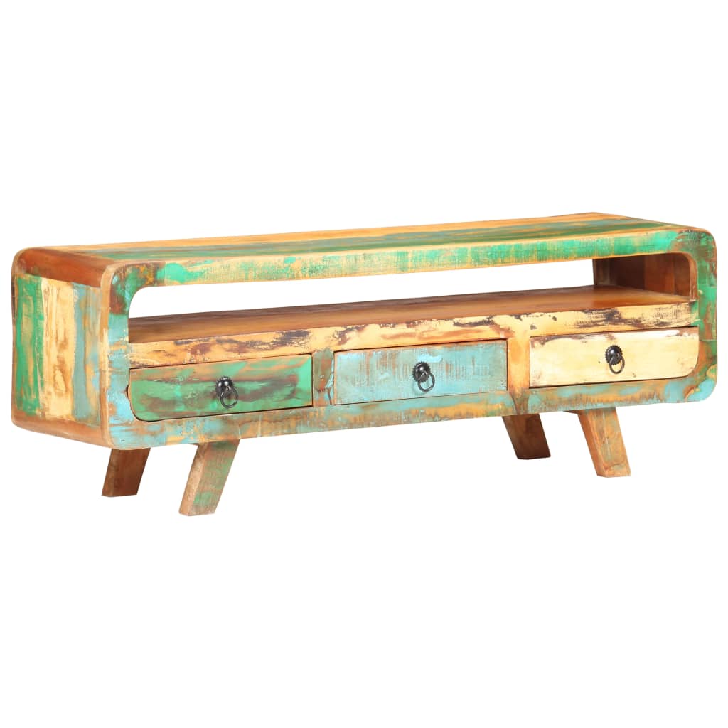 vidaXL Έπιπλο Τηλεόρασης 117 x 30 x 41 εκ. από Μασίφ Ανακυκλωμένο Ξύλο