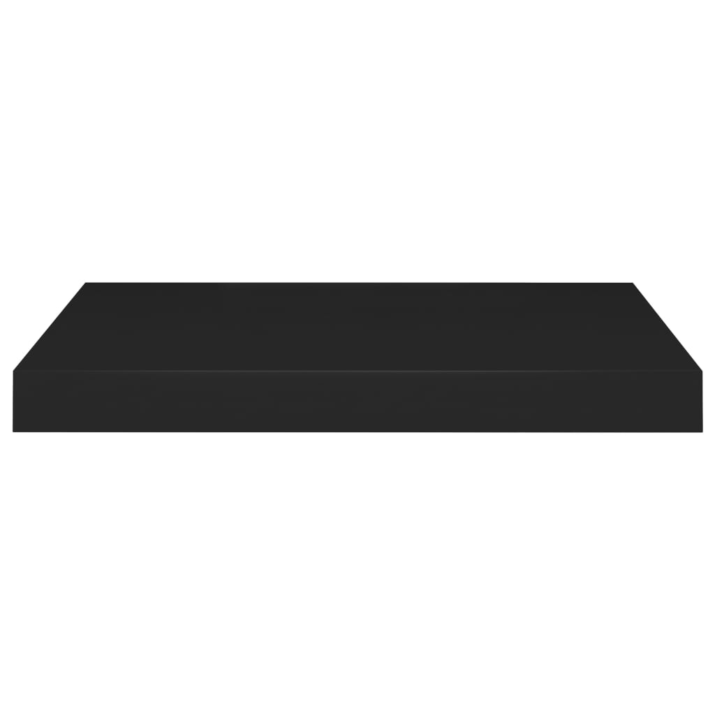 vidaXL Ράφι Τοίχου Μαύρο 50x23x3,8 εκ. MDF