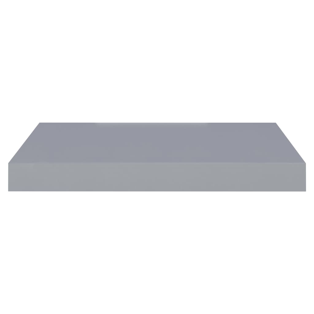vidaXL Ράφι Τοίχου Γκρι 40x23x3,8 εκ. MDF