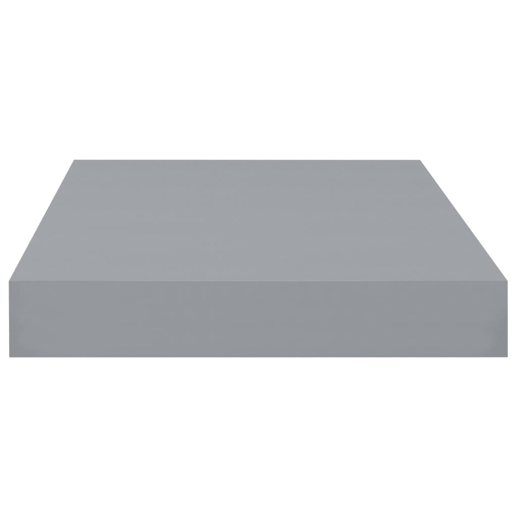 vidaXL Ράφι Τοίχου Γκρι 40x23x3,8 εκ. MDF