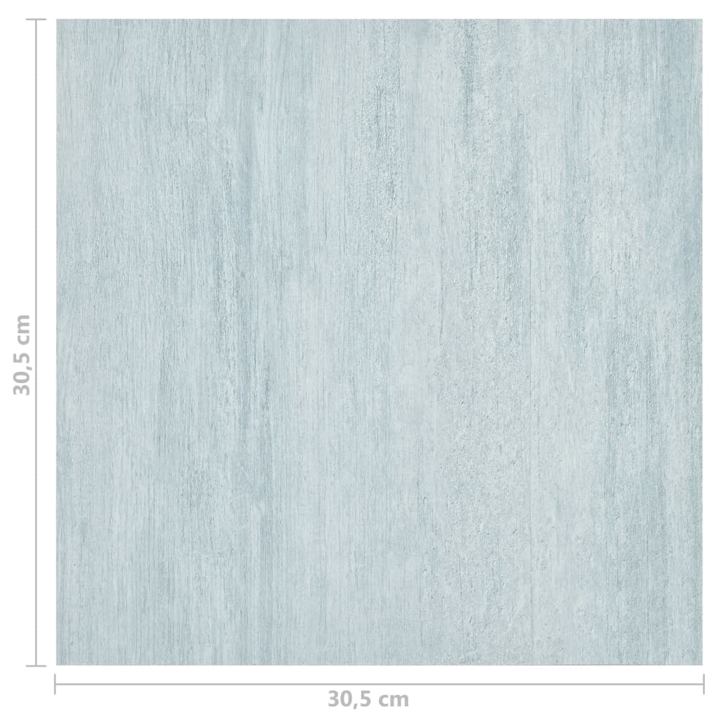 vidaXL Δάπεδο Αυτοκόλλητο Πράσινο 55 τεμ. 5,11 μ² από PVC
