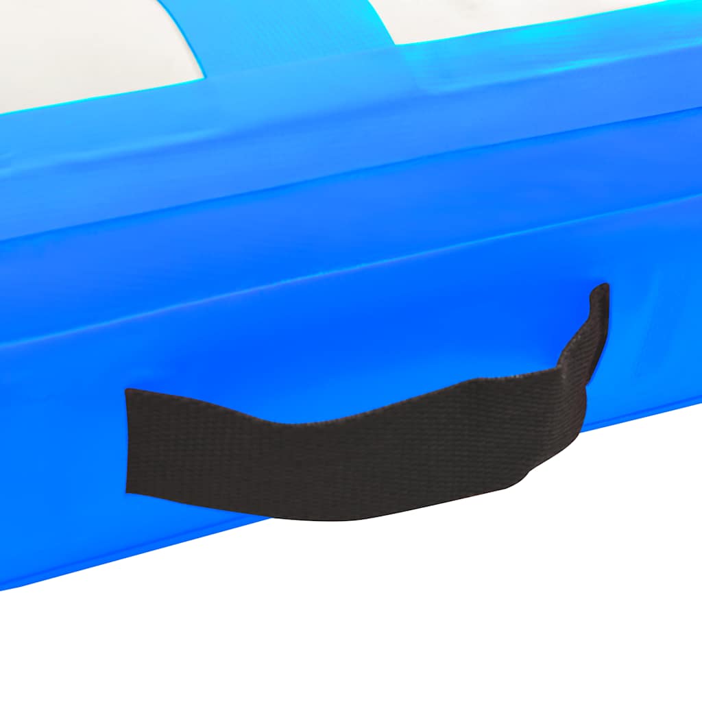 vidaXL Στρώμα Ενόργανης Φουσκωτό Μπλε 800 x 100 x 15 εκ. PVC με Τρόμπα