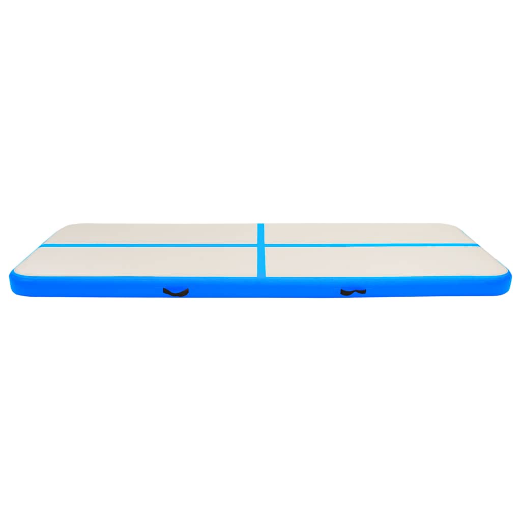 vidaXL Στρώμα Ενόργανης Φουσκωτό Μπλε 300 x 100 x 20 εκ. PVC με Τρόμπα