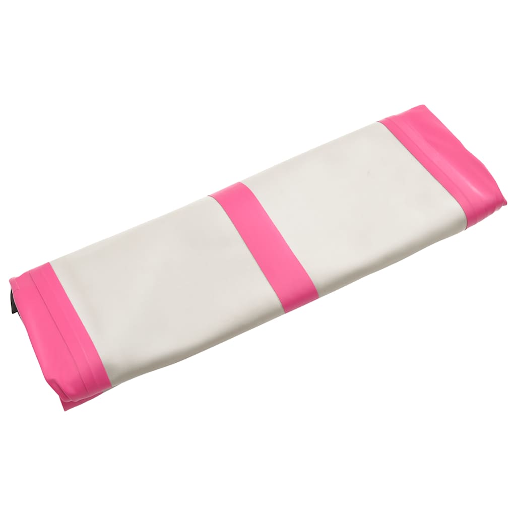 vidaXL Στρώμα Ενόργανης Φουσκωτό Ροζ 800 x 100 x 20 εκ. PVC με Τρόμπα