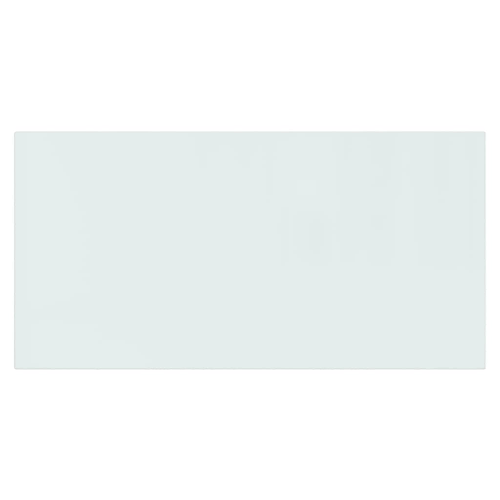 vidaXL Πλάκα Τζακιού Ορθογώνια 100x50 εκ. Γυάλινη