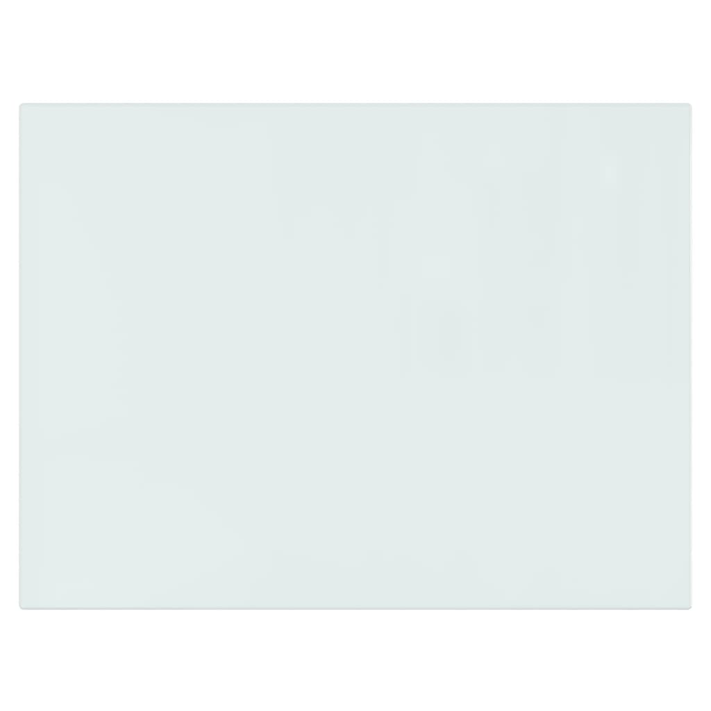 vidaXL Πλάκα Τζακιού Ορθογώνια 80x60 εκ. Γυάλινη