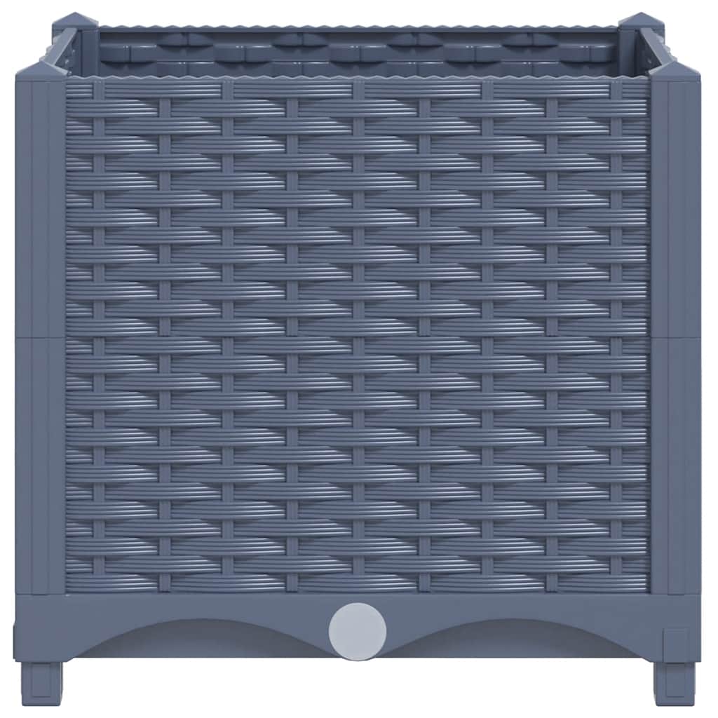 vidaXL Ζαρντινιέρα 40 x 40 x 38 εκ. από Πολυπροπυλένιο