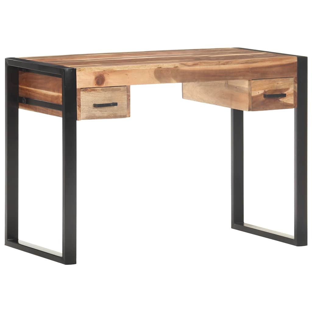 vidaXL Γραφείο 110 x 50 x 76 εκ. από Μασίφ Ξύλο