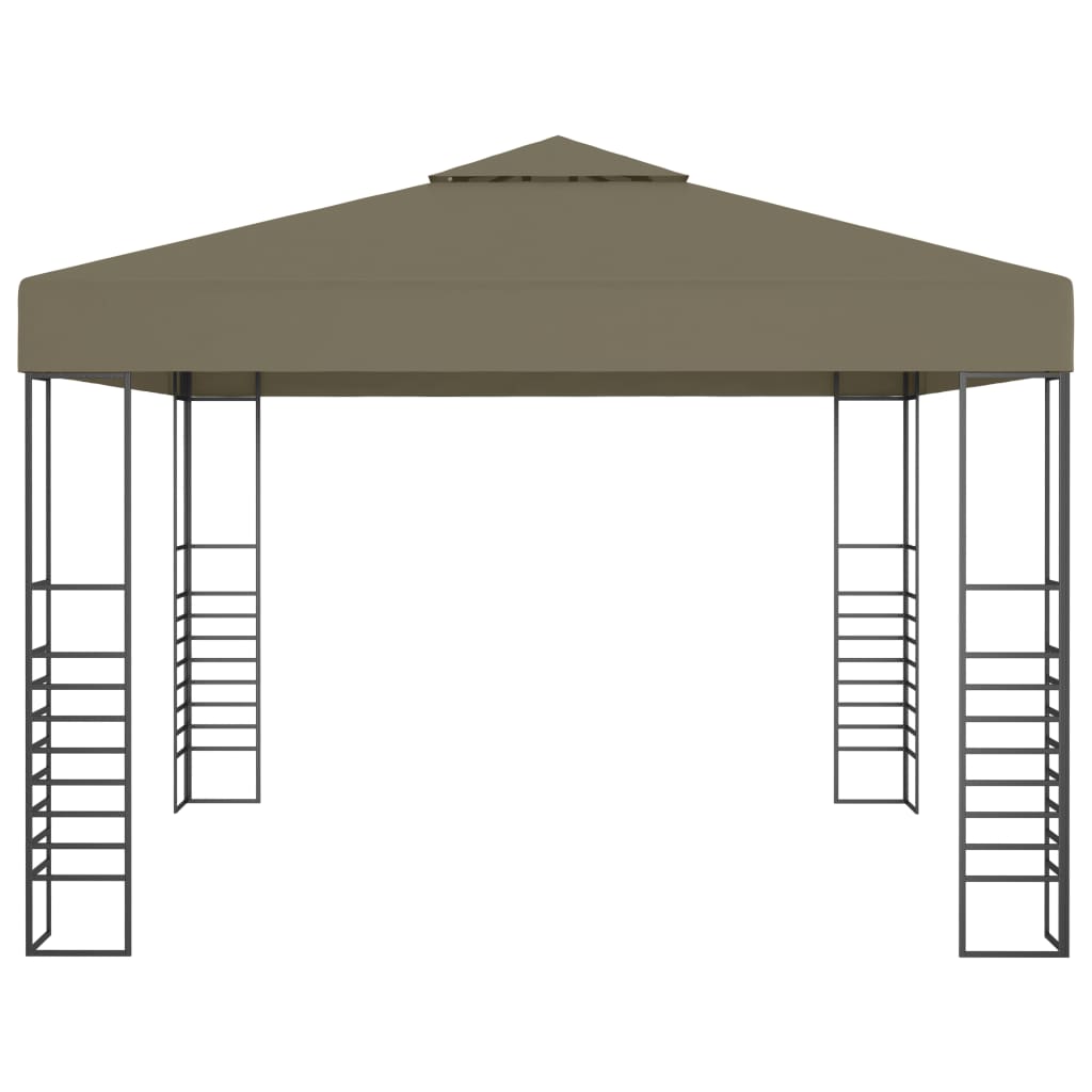 vidaXL Τέντα Εκδηλώσεων Κήπου Taupe 3 x 3 μ. 180 γρ/μ²