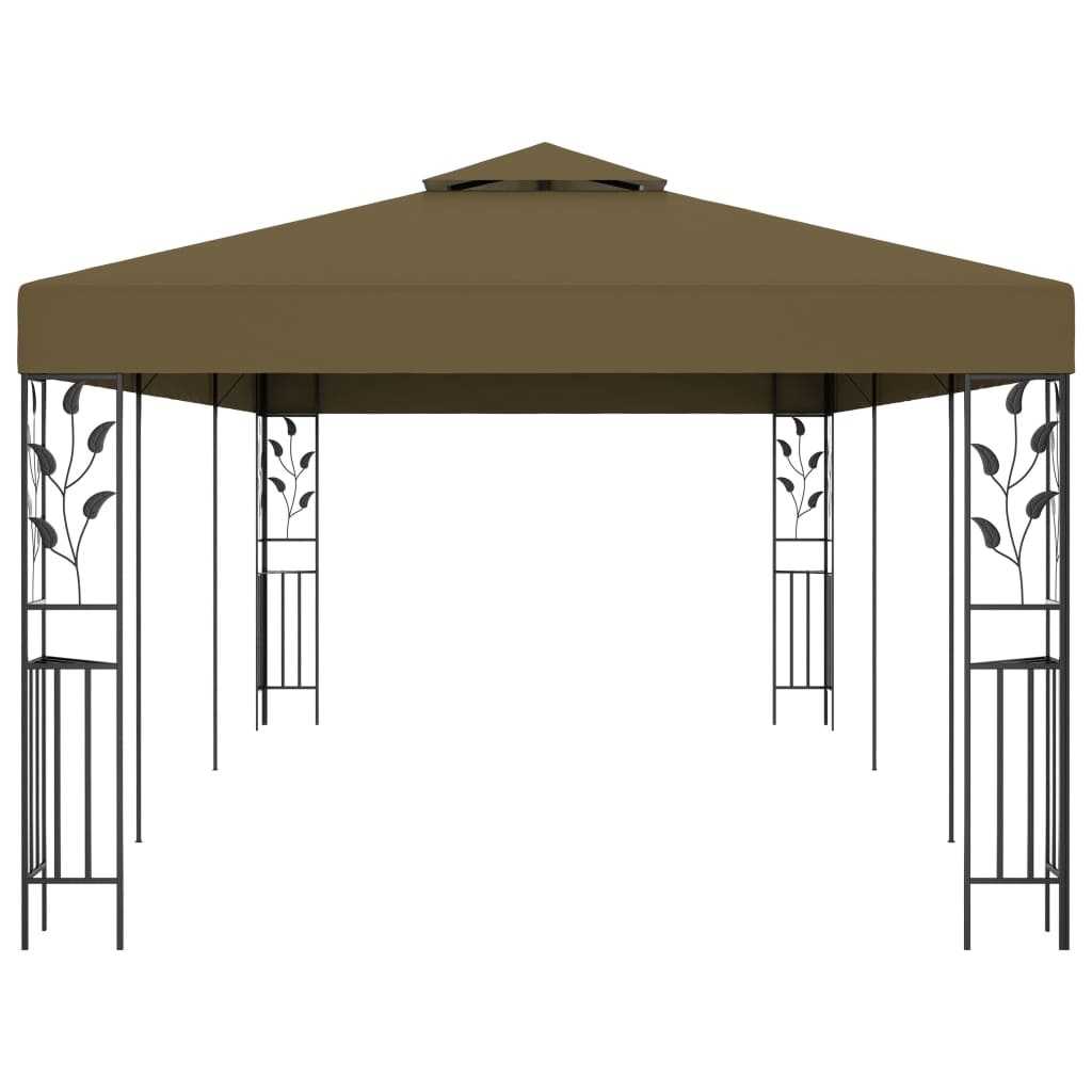 vidaXL Κιόσκι Taupe 6 x 3 μ. 180 γρ/μ²