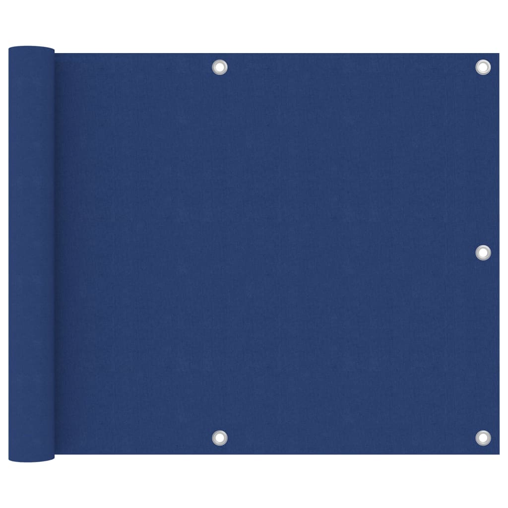 vidaXL Διαχωριστικό Βεράντας Μπλε 75 x 600 εκ. Ύφασμα Oxford