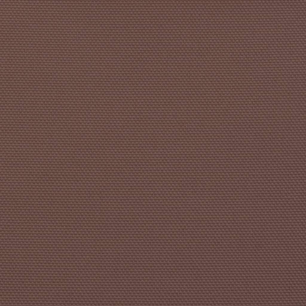 vidaXL Πανί Σκίασης Τρίγωνο Καφέ 5 x 7 x 7 μ. από Ύφασμα Oxford