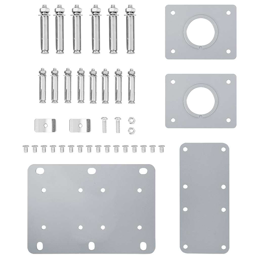 vidaXL Σκίαστρο Πλαϊνό Συρόμενο Βεράντας Μπλε 170 x 1200 εκ.