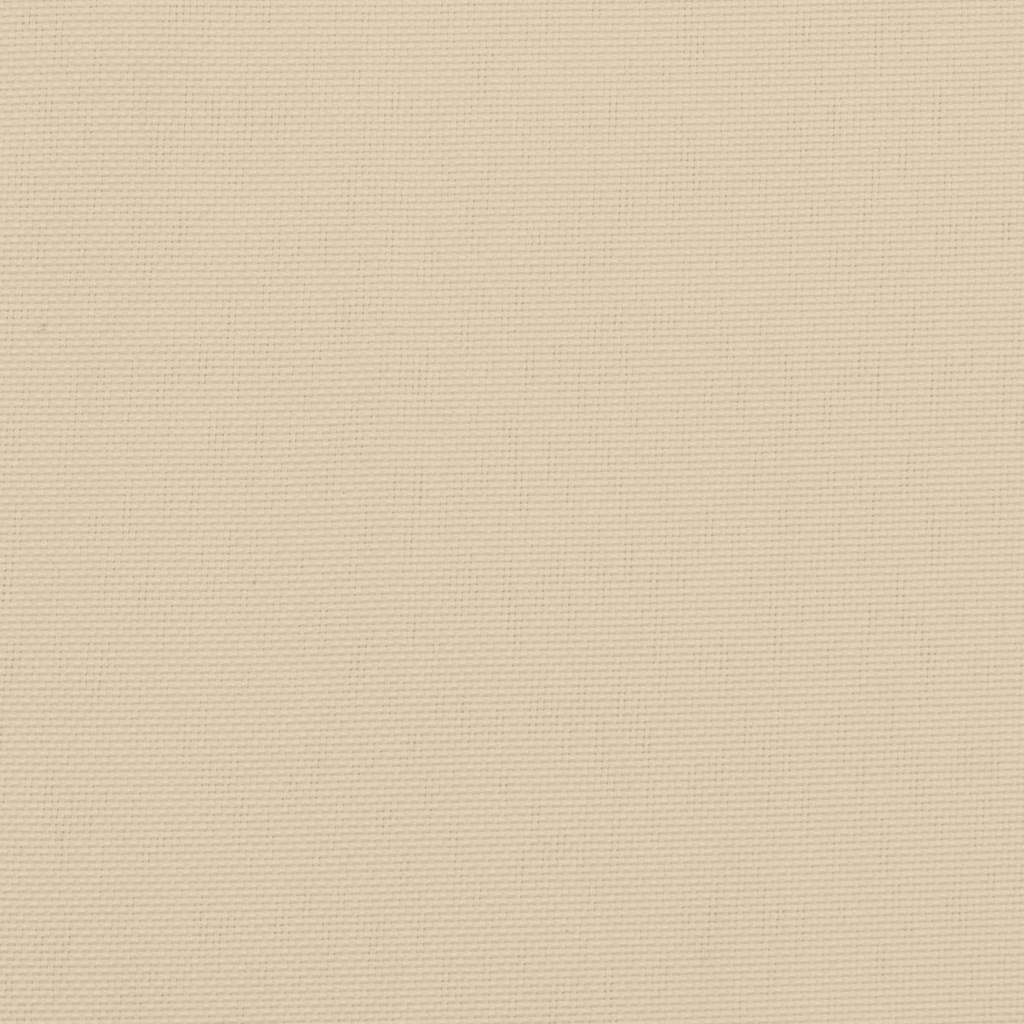 vidaXL Μαξιλάρια Καρέκλας Κήπου 6 τεμ. Μπεζ 50x50x4 εκ. Ύφασμα Oxford
