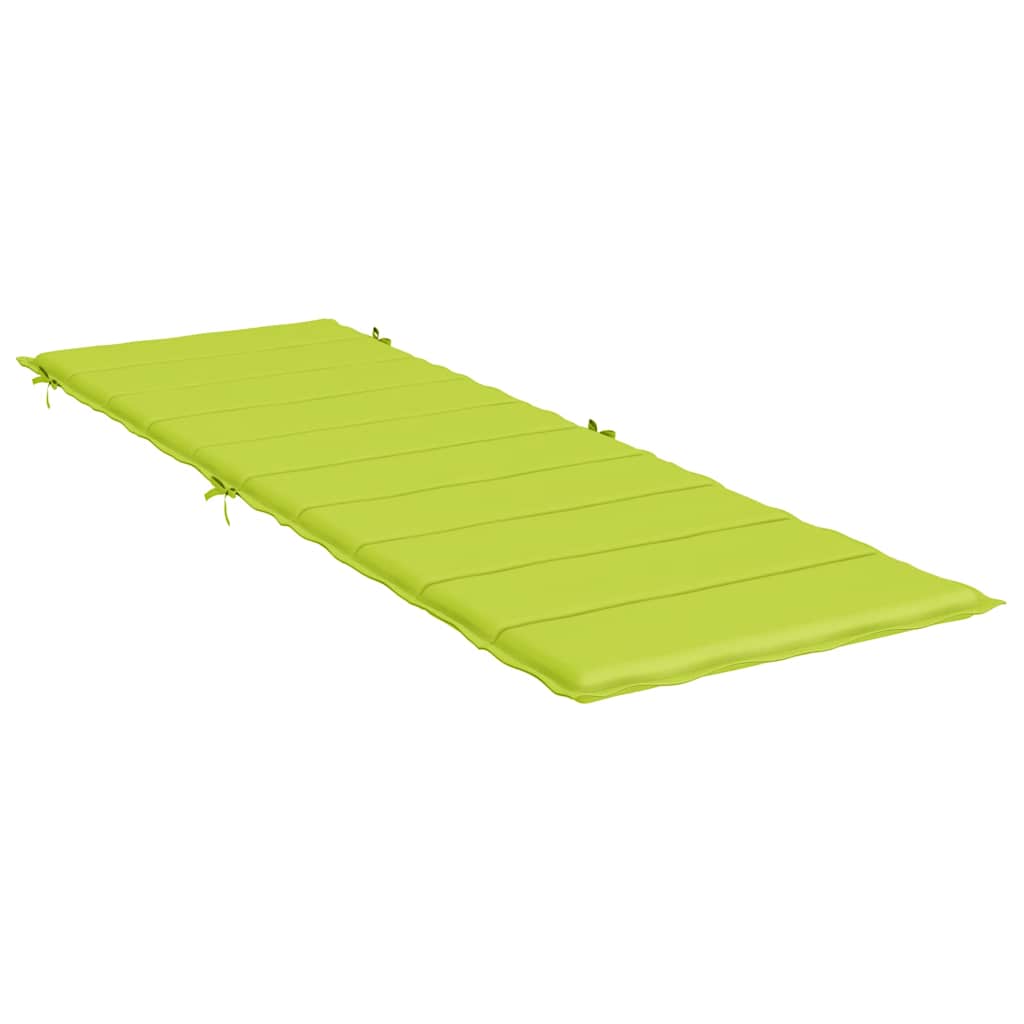 vidaXL Μαξιλάρι Ξαπλώστρας Αν. Πράσινο 186x58x4 εκ. από Ύφασμα Oxford