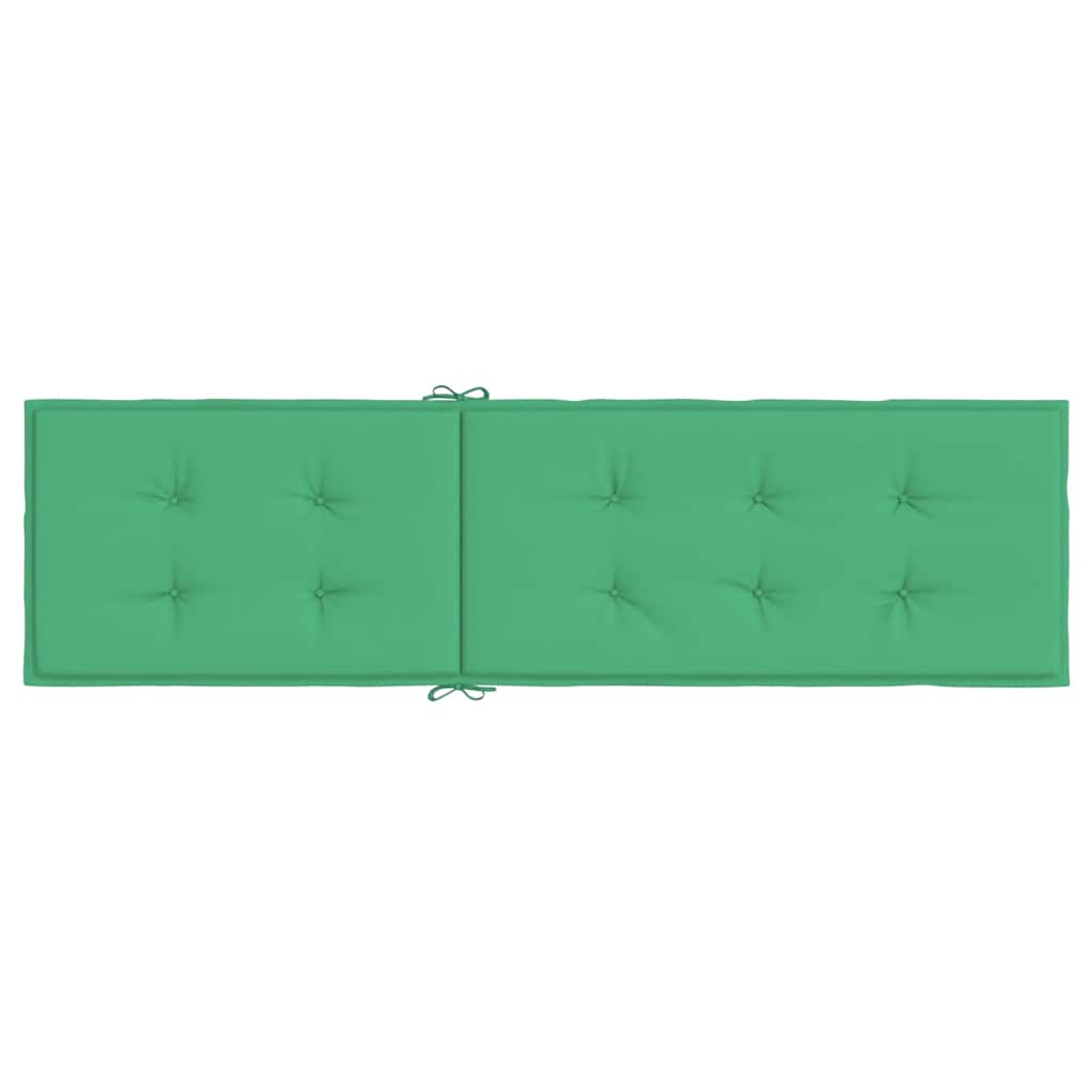 vidaXL Μαξιλάρι Σεζλόνγκ Πράσινο (75+105) x 50 x 4 εκ.