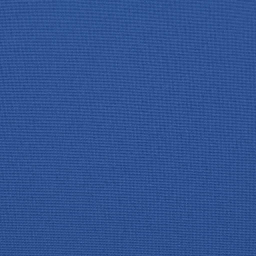 vidaXL Μαξιλάρι Σεζλόνγκ Μπλε Ρουά (75+105) x 50 x 4 εκ.