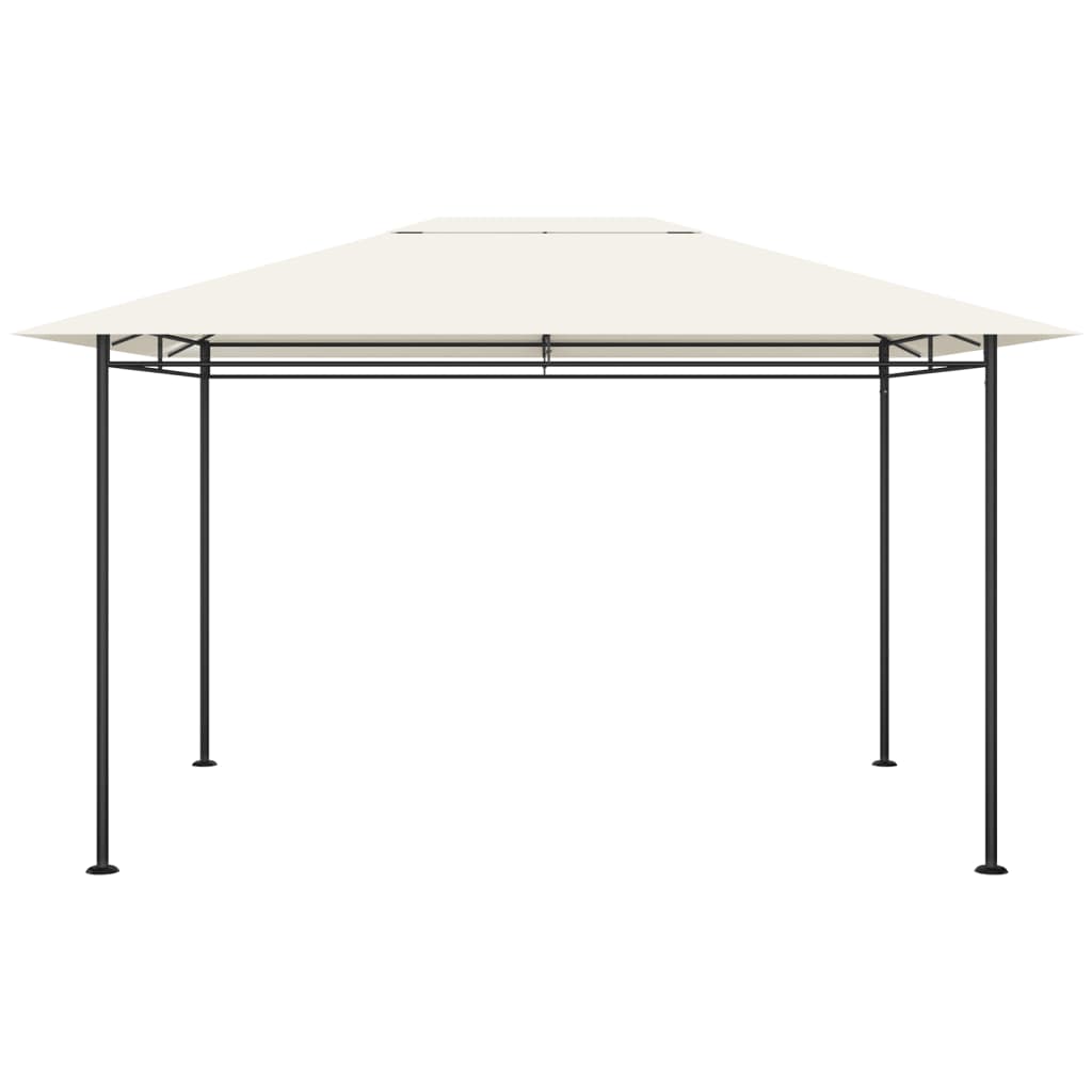 vidaXL Κιόσκι Κρεμ 384x281x270 εκ. 180 γρ./μ²