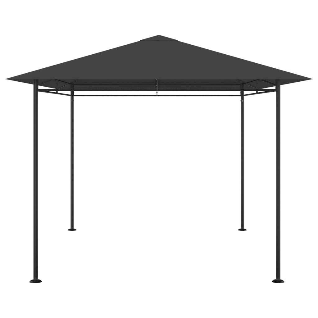 vidaXL Κιόσκι Ανθρακί 384x281x270 εκ. 180 γρ./μ²