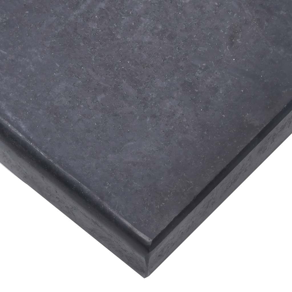 vidaXL Βάση Ομπρέλας Μαύρη 40 x 28 x 4 εκ. από Γρανίτη