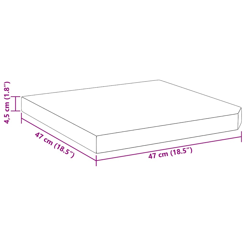 vidaXL Πλάκα Βάσης Ομπρέλας Τετράγωνη Μαύρη 25 κ. από Γρανίτη