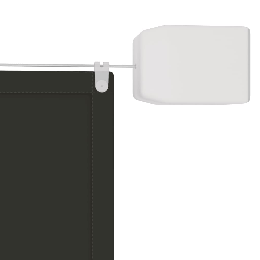 vidaXL Τέντα Κάθετη Ανθρακί 100 x 1200 εκ. από Ύφασμα Oxford