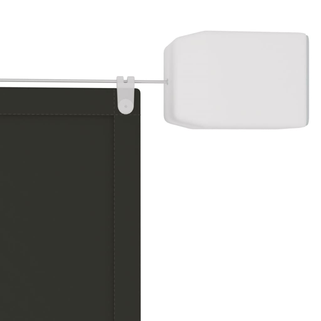 vidaXL Τέντα Κάθετη Ανθρακί 180 x 1200 εκ. από Ύφασμα Oxford