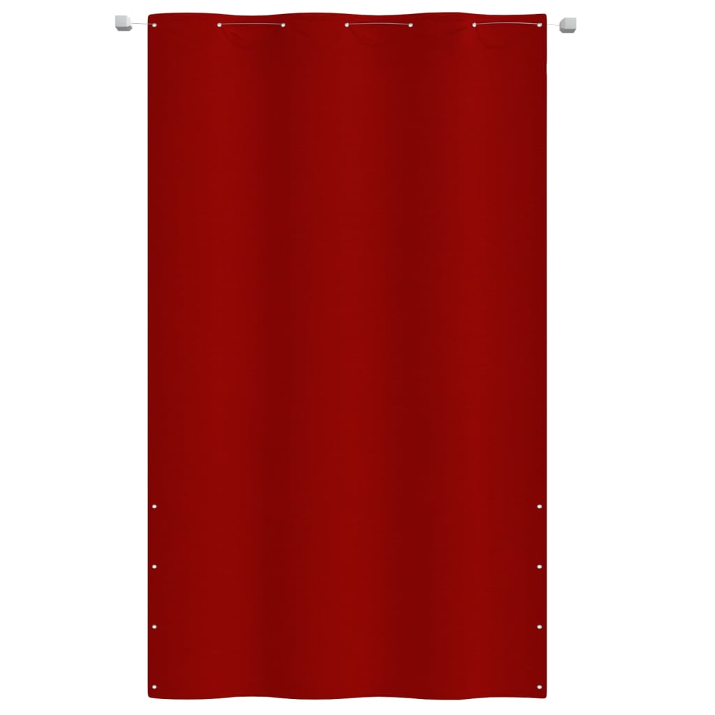vidaXL Διαχωριστικό Βεράντας Κόκκινο 140 x 240 εκ. Ύφασμα Oxford