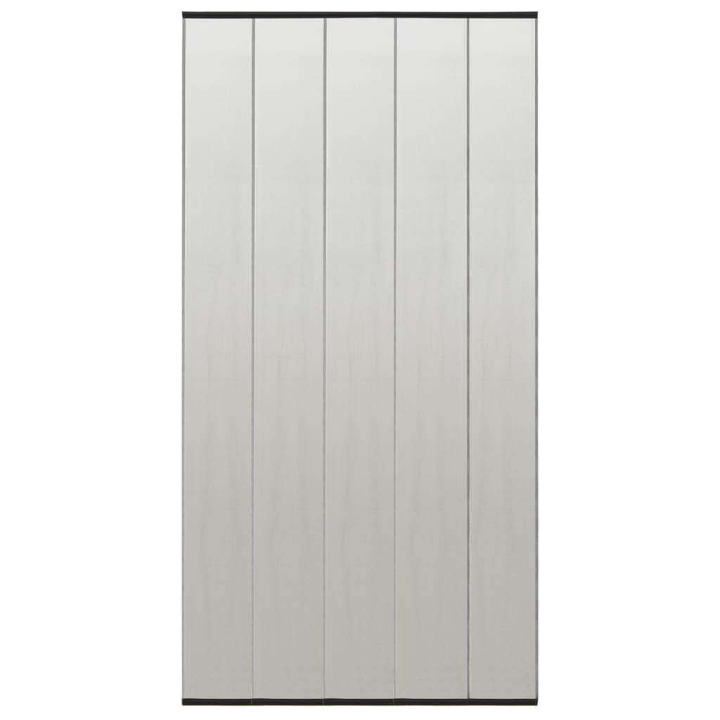 vidaXL Σήτα Πόρτας Κουρτίνα 5 Τεμαχίων Μαύρη 120 x 240 εκ.