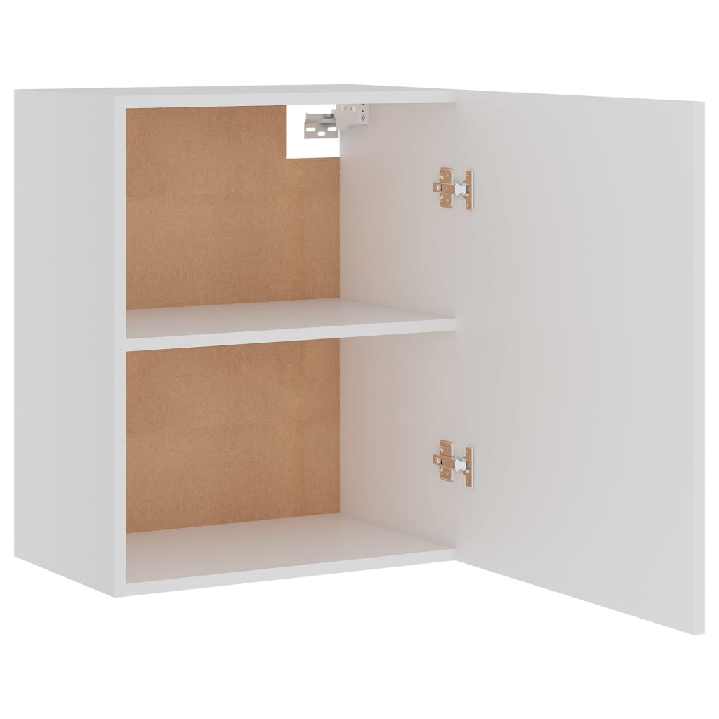 vidaXL Ντουλάπια Κρεμαστά Lyon 2 τεμ. Λευκά 50x31x60εκ. από Επεξ. Ξύλο
