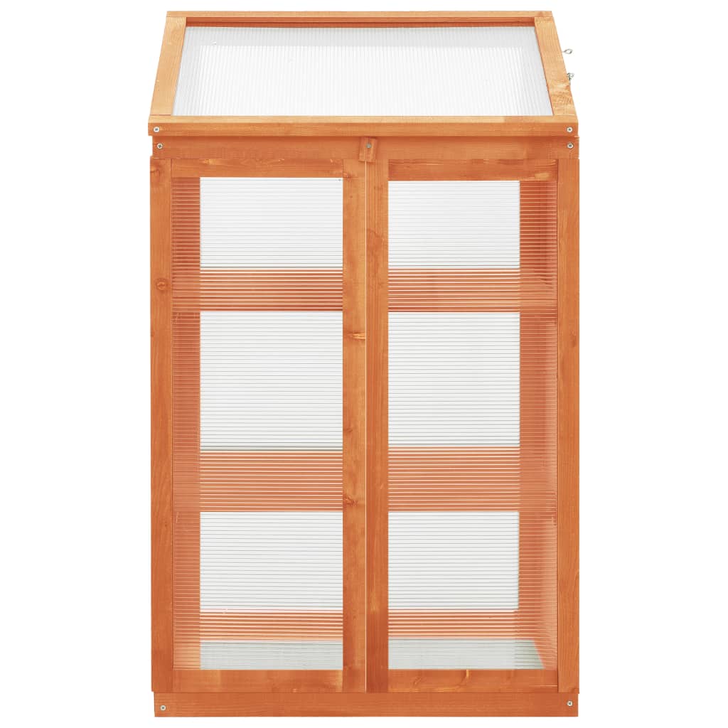 vidaXL Θερμοκήπιο 60 x 45 x 100 εκ. από Ξύλο Ελάτης