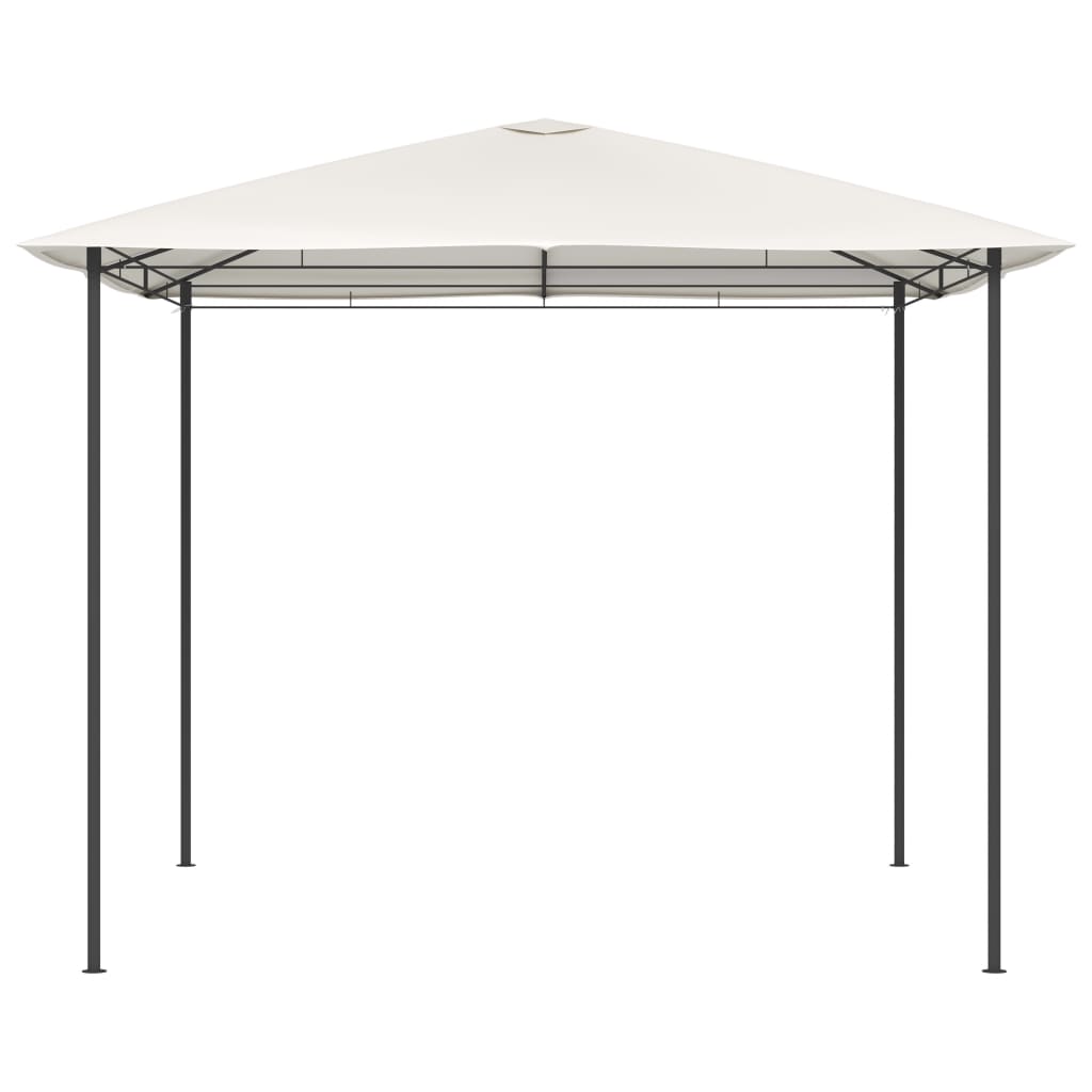 vidaXL Κιόσκι Κρεμ 3 x 3 x 2,6 μ. 160 γρ./μ²