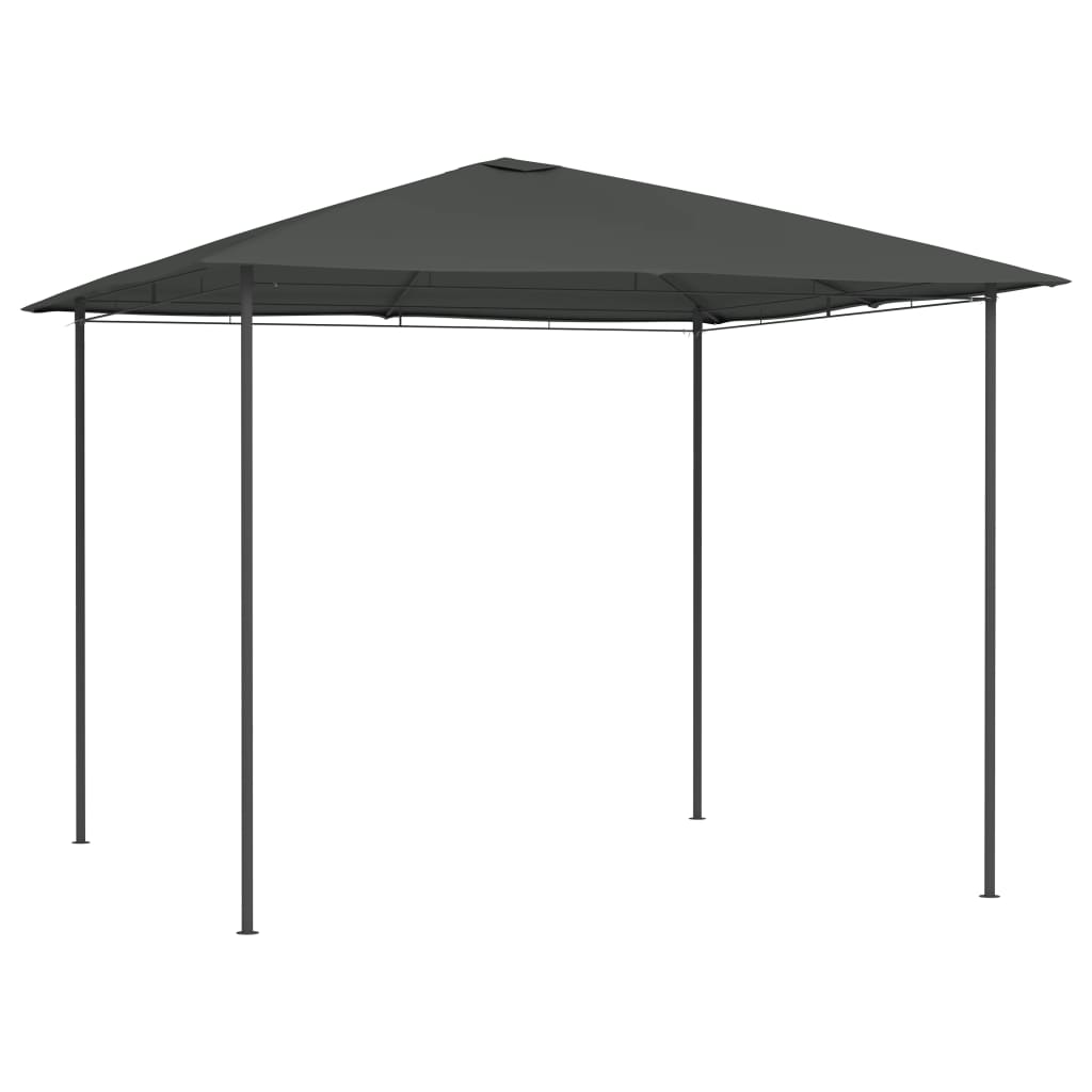 vidaXL Κιόσκι Ανθρακί 3 x 3 x 2,6 μ. 160 γρ./μ²