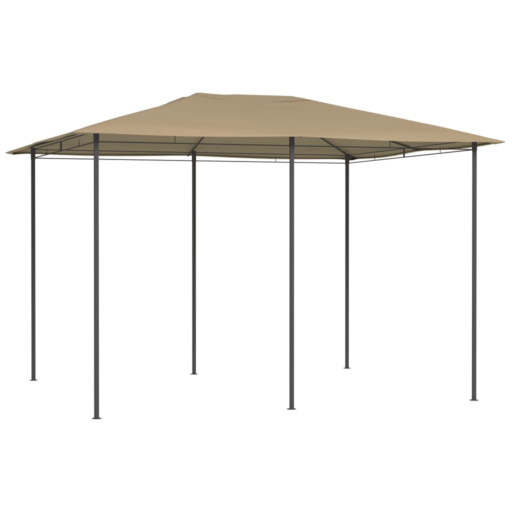 vidaXL Κιόσκι Taupe 3 x 4 x 2,6 μ. 160 γρ./μ²