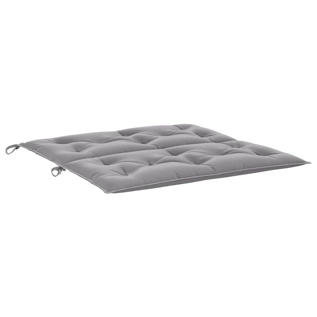 vidaXL Μαξιλάρι Πάγκου Κήπου Γκρι 100x(50+50)x7 εκ. Ύφασμα Oxford