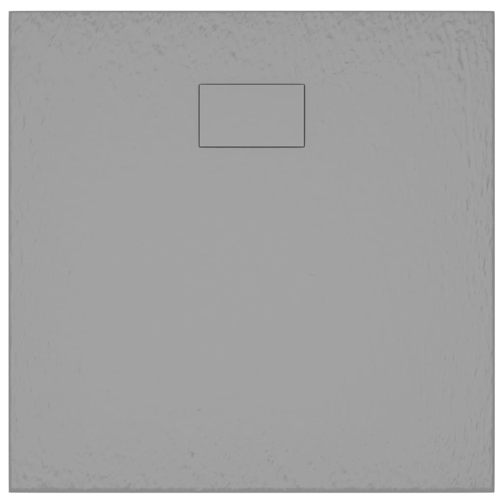 vidaXL Βάση Ντουζιέρας Γκρι 90 x 80 εκ. από SMC