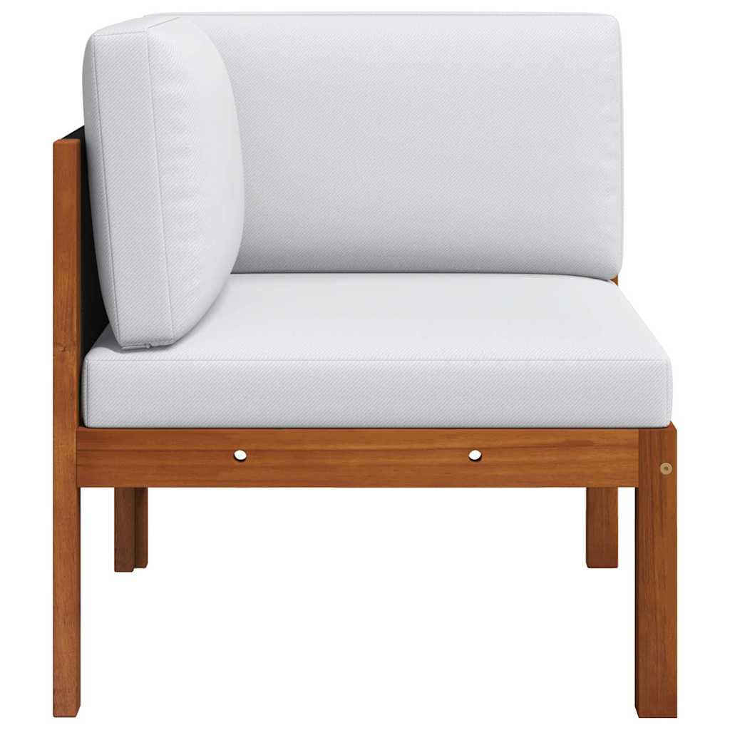 vidaXL Σαλόνι Κήπου 2 Τεμαχίων από Μασίφ Ξύλο Ακακίας με Μαξιλάρια