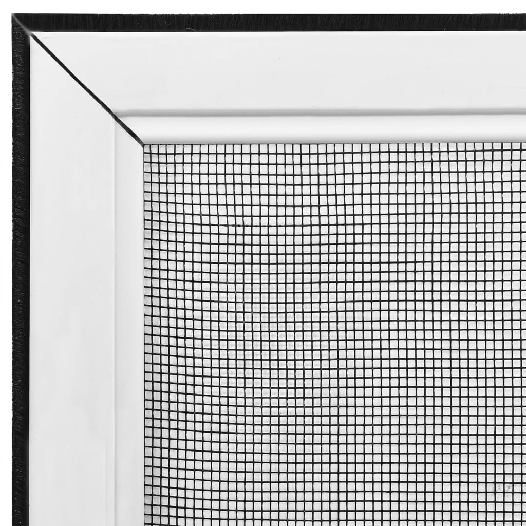 vidaXL Σήτα Παραθύρου Επεκτεινόμενη Λευκή (100-193) x 75 εκ.