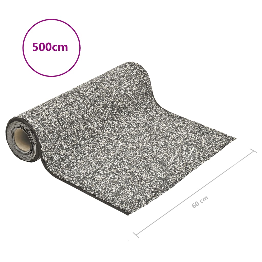 vidaXL Μεμβράνη Λίμνης με Όψη Πέτρας Γκρι 500 x 60 εκ.