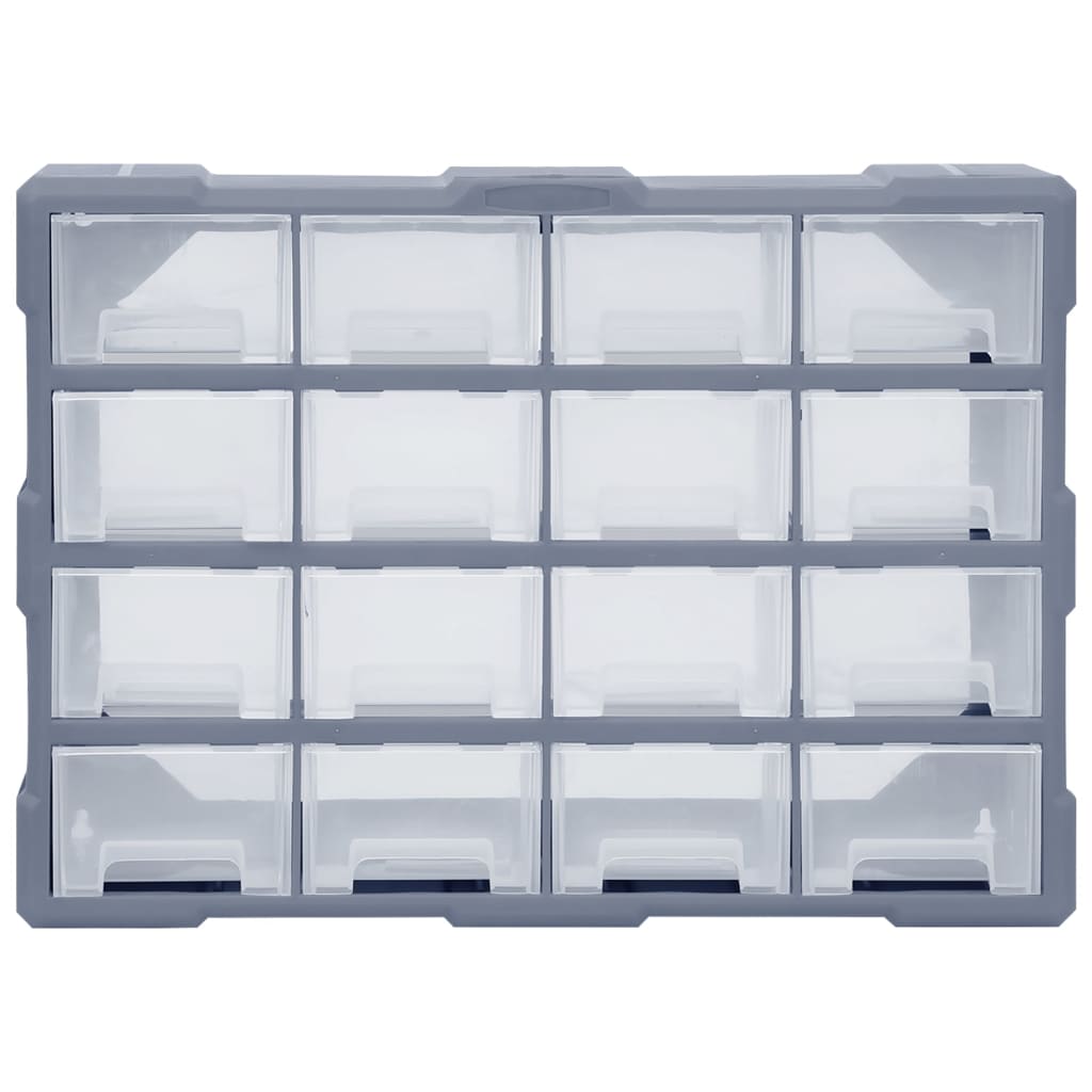 vidaXL Συρταριέρα Οργάνωσης με 16 Μεσαία Συρτάρια 52 x 16 x 37 εκ.