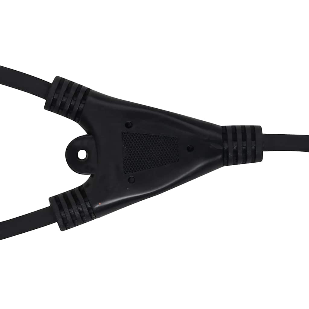 vidaXL Προβολέας LED με Λαβή Θερμό Λευκό 2 x 10 W