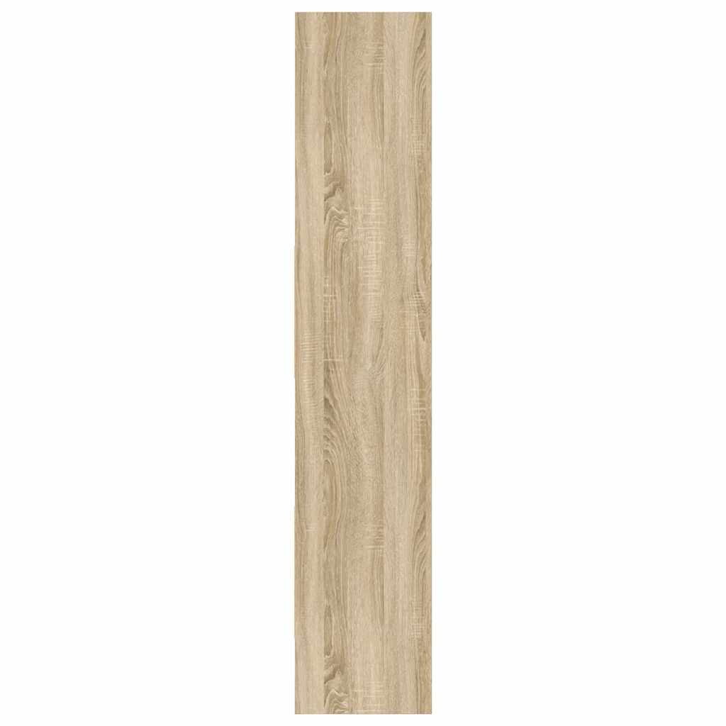 vidaXL Βιβλιοθήκη Χρώμα Sonoma Δρυς 40 x 35 x 180 εκ. από Επεξ. Ξύλο